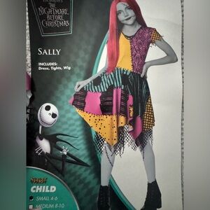 Spirit Sally Costume - Pink, Yellow, Black